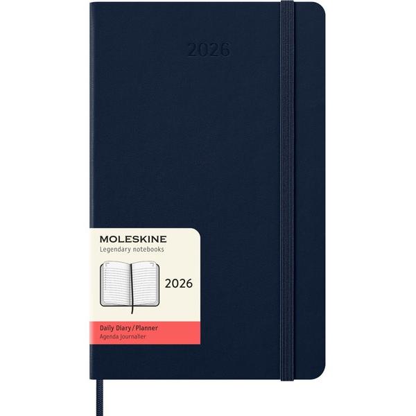 ZOZO問い合わせ番号:97899553ショップ:MOLESKINE，モレスキンブランド:MOLESKINE，モレスキン商品名:2026年 1月始まり 12ヵ月 デイリーダイアリー ラージサイズ (横13cm×縦21cm) ハードカバー  ...
