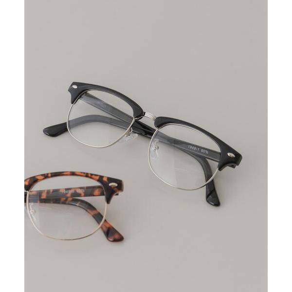 『セール実施中』ZOZO問い合わせ番号:97900000ショップ:URBAN RESEARCH，アーバンリサーチブランド:SMELLY，スメリー商品名:ハーフリムダテメガネカテゴリ:ファッション雑貨>メガネブランド品番:SMA6-2W...