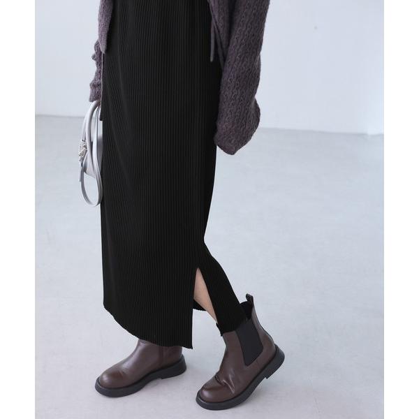 ZOZO問い合わせ番号:97930572ショップ:ROPE' PICNIC，ロぺピクニックブランド:ROPE' PICNIC，ロペピクニック商品名:トタンテレコ Iラインリブニットスカートカテゴリ:スカート>スカートブランド品番:20...