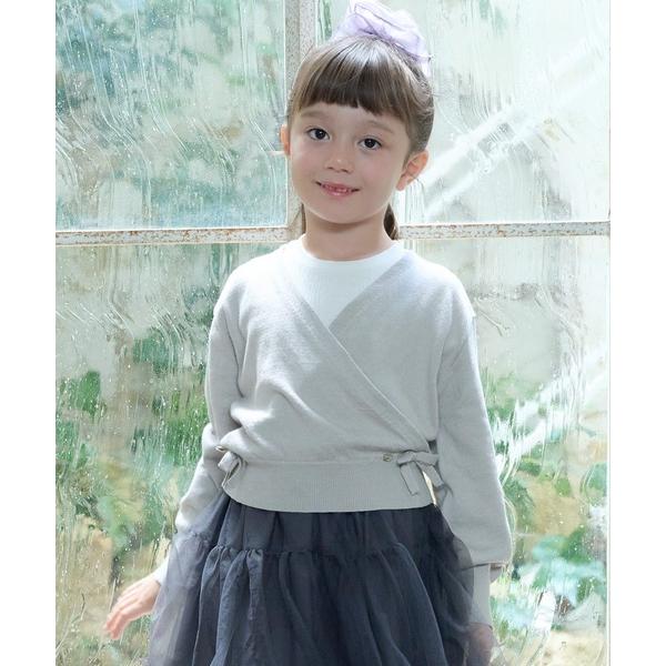 『セール実施中』ZOZO問い合わせ番号:97961768ショップ:petit main，プティマインブランド:petit main，プティマイン商品名:【バレエ】ニットカシュクールカテゴリ:トップス>カーディガン/ボレロブランド品番:...