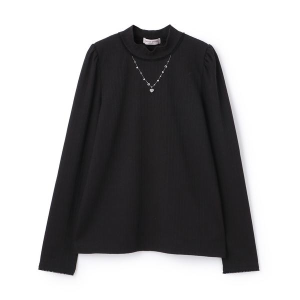 ZOZO問い合わせ番号:97961806ショップ:NARUMIYA ONLINE，ナルミヤ オンラインブランド:mezzo piano Junior，メゾピアノジュニア商品名:テレコネックレス長袖Tシャツ♪カテゴリ:トップス>Tシャツ...