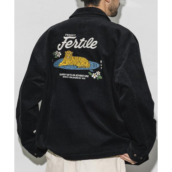 『セール実施中』ZOZO問い合わせ番号:97962130ショップ:FREAK'S STORE，フリークスストアブランド:FREAK'S STORE，フリークスストア商品名:限定展開 リラックスフィット バック刺繍 コーデュロイ ジップアップ...