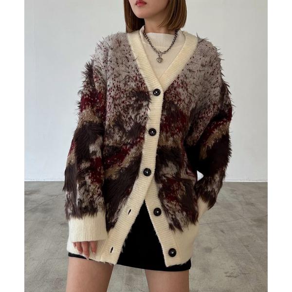 『タイムセール実施中』ZOZO問い合わせ番号:97962419ショップ:PAGEBOY，ページボーイブランド:PAGEBOY，ページボーイ商品名:ランドスケープシャギーカーディガン 【一部カラーWEB限定】カテゴリ:トップス>カーディ...