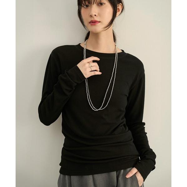 tシャツ ロングスリーブストレッチロンT レディース
