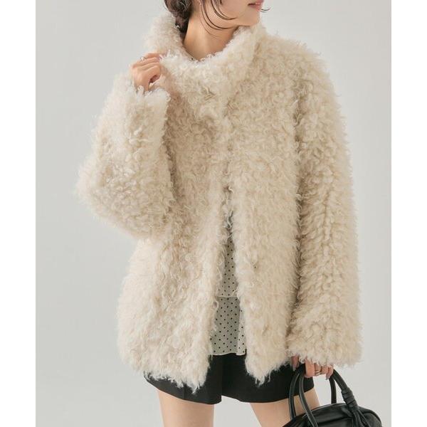 『タイムセール実施中』ZOZO問い合わせ番号:97963782ショップ:mystic，ミスティックブランド:mystic，ミスティック商品名:【WEB・限定店舗】フェイクファーコートカテゴリ:ジャケット/アウター>ダウンジャケット/コ...