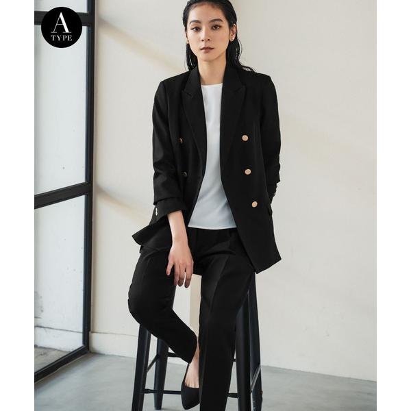 『タイムセール実施中』ZOZO問い合わせ番号:97964043ショップ:GIRL，ガールブランド:Flolia，フロリア商品名:【パンツタイプが選べる】テーラードジャケット テーパードパンツ ワイドパンツ セットアップ スーツ フォーマル ...