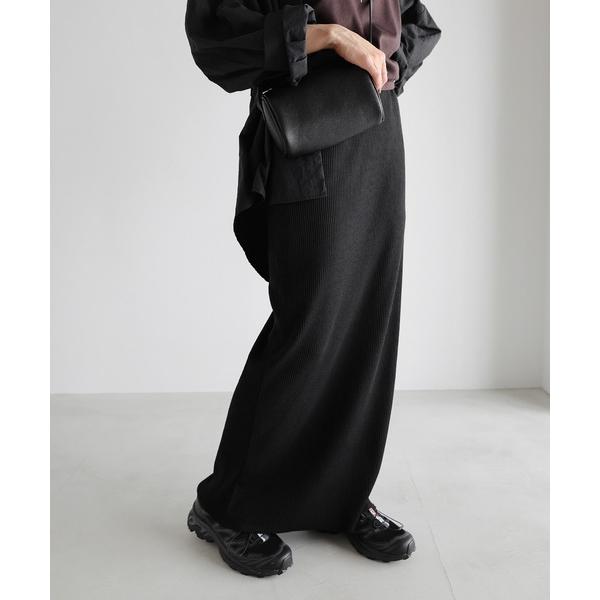 『タイムセール実施中』ZOZO問い合わせ番号:97998679ショップ:andme，アンドミーブランド:evernavy，エバーネイビー商品名:【新色追加】セルフカットリブタイトスカート【8サイズ展開(S-XL/トール)／バックスリット無し...