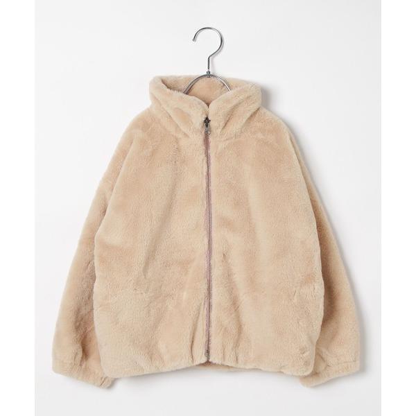 『セール実施中』ZOZO問い合わせ番号:97998682ショップ:BAYFLOW，ベイフローブランド:BAYFLOW，ベイフロー商品名:[ふわふわフェイクファー♪]ファーブルゾン(KIDS)カテゴリ:ジャケット/アウター>ブルゾンブラ...