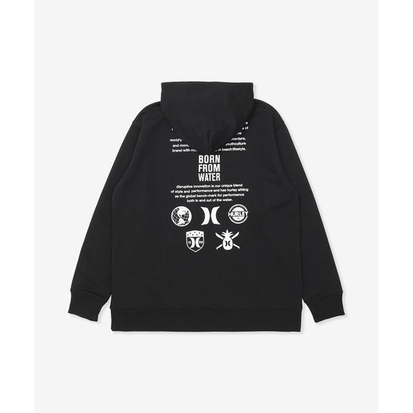 ZOZO問い合わせ番号:97998841ショップ:ムラサキスポーツ，ムラサキスポーツブランド:Hurley ，ハーレー，ムラサキスポーツ，ムラサキスポーツ商品名:Hurley/ハーレー プルオーバー パーカー キッズ スウェット フーディー...