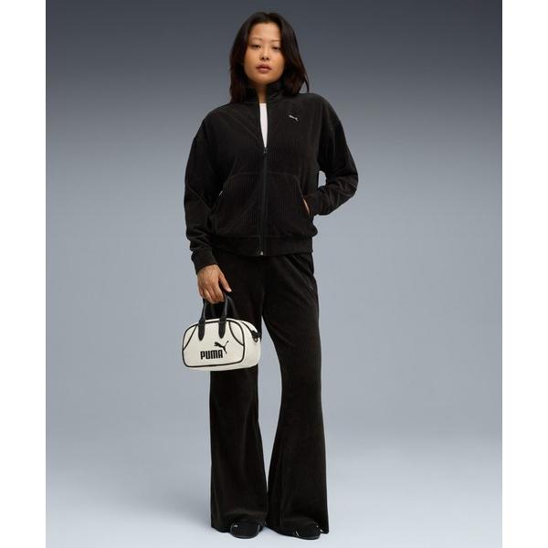 『セール実施中』ZOZO問い合わせ番号:97999136ショップ:PUMA STORE ZOZO，プーマストアゾゾブランド:PUMA，プーマ商品名:PUMA プーマ ウィメンズ ベロア リブ リラックスド スーツ 上下セットカテゴリ:トップ...