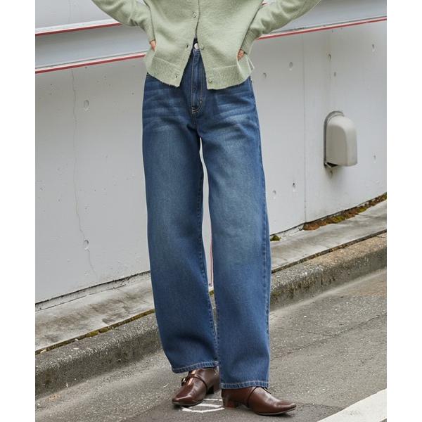 『セール実施中』ZOZO問い合わせ番号:98029836ショップ:MONO-MART，モノマートブランド:MONO-MART，モノマート商品名:ヴィンテージライク ハイウエストストレートデニムパンツカテゴリ:パンツ&gt;デニムパンツブラン...