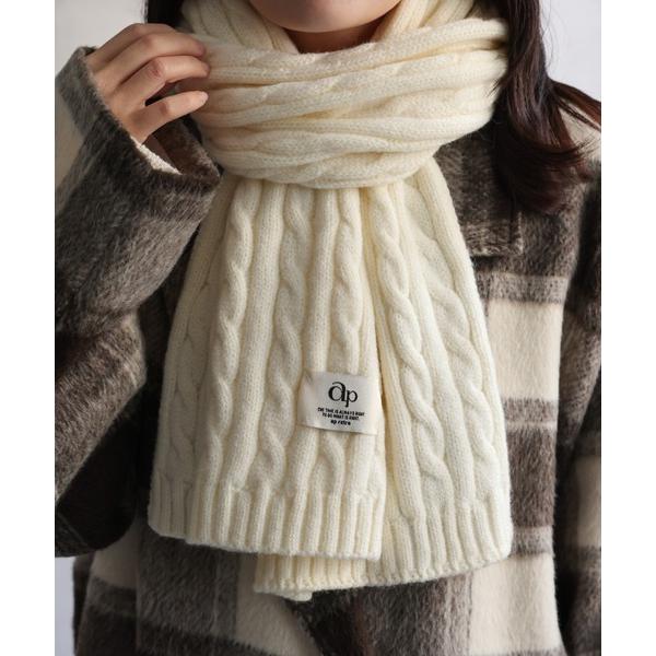 『セール実施中』ZOZO問い合わせ番号:98031591ショップ:Bonjour Sagan，ボンジュールサガンブランド:ap retro，アプレトロ，Bonjour Sagan，ボンジュールサガン商品名:ケーブルニットマフラー / ニット...