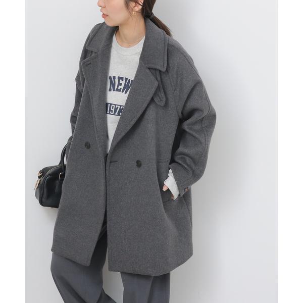 ZOZO問い合わせ番号:98032132ショップ:JOURNAL STANDARD，ジャーナルスタンダードブランド:JOURNAL STANDARD relume，ジャーナルスタンダード　レリューム商品名:スーパーファインビーバーハーフコー...