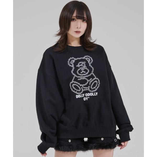 トレーナー スウェット 「OY/オーワイ」STITCHED DOLLY CREWNECK/ステッチオードリー クルーネック レディース メンズ