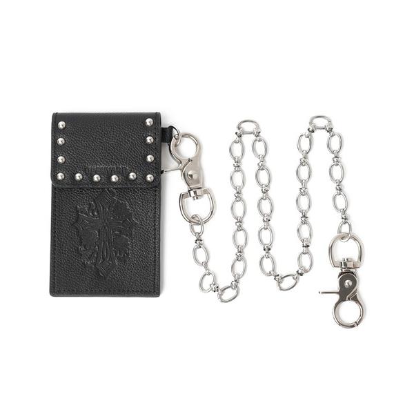 ウォレットチェーン 「OY/オーワイ」CROSS CHAIN ACCORDION WALLET/クロスチェーンアコーディオンウォレット