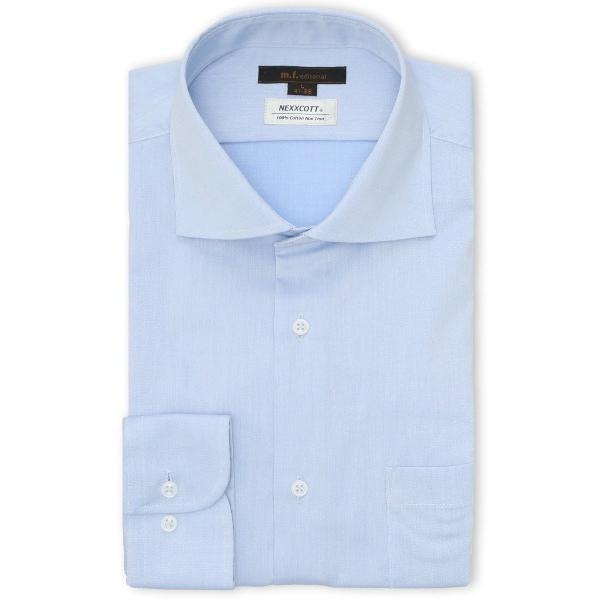 ZOZO問い合わせ番号:98033451ショップ:TAKA-Q，タカキューブランド:m.f.editorial，エムエフエディトリアル，TAKA-Q，タカキュー商品名:【綿100% ノンアイロン】m.f.エディトリアル メンズ ワイドカラー...