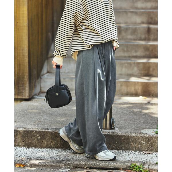 『タイムセール実施中』ZOZO問い合わせ番号:98065335ショップ:FREAK'S STORE，フリークスストアブランド:FREAK'S STORE，フリークスストア商品名:クラウンパンツ/ツータック バレルパンツカテゴリ:パンツ&gt...