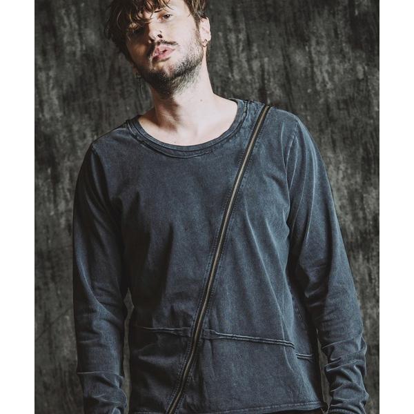 tシャツ 「NO ID.」Multi-Seam Zip Pullover / マルチ シーム ジップ プルオーバー メンズ