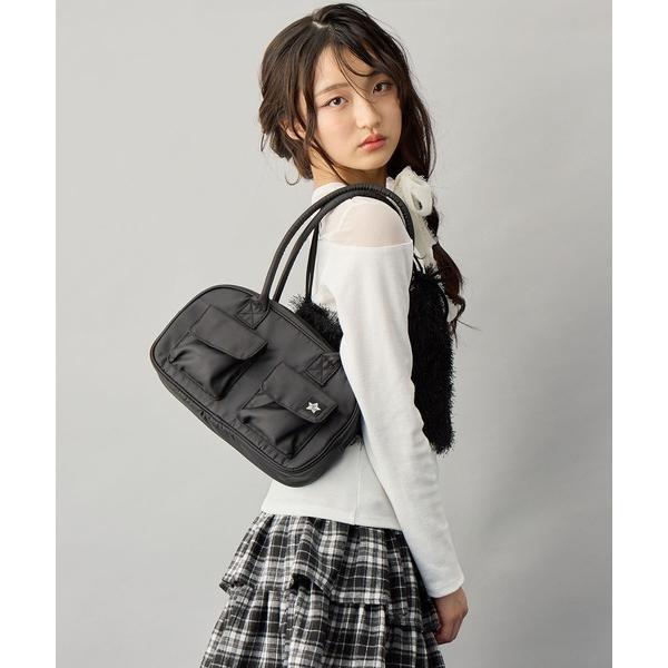 『タイムセール実施中』ZOZO問い合わせ番号:98068154ショップ:cross marche，クロスマルシェブランド:BISKEE，ビスキー商品名:サテン横長BAGカテゴリ:バッグ>ハンドバッグブランド品番:212819素材:ポリ...