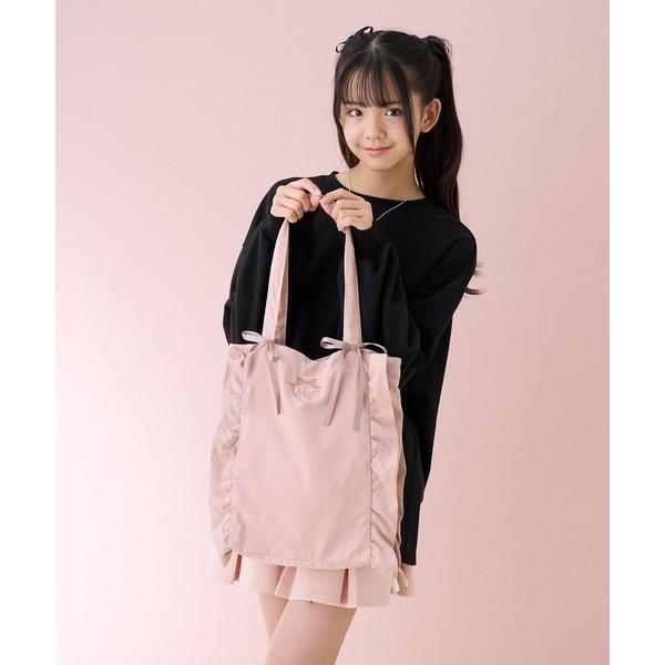 『タイムセール実施中』ZOZO問い合わせ番号:98068159ショップ:cross marche，クロスマルシェブランド:Amourire girl，アムリールガール，cross marche，クロスマルシェ商品名:フリルリボンBAGカテゴ...