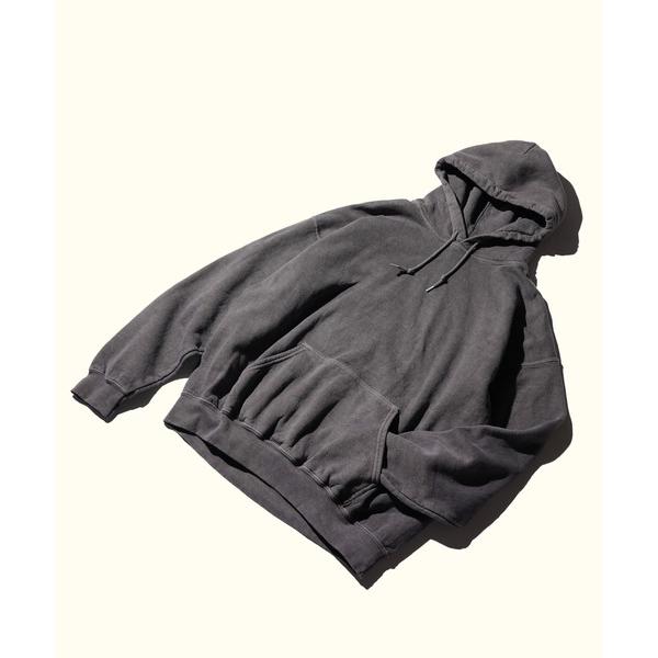 パーカー 裏起毛 TOWNCRAFT / タウンクラフト 90S PIGMENT PULL HOODIE ヴィンテージ加工 ピグメントダイ プルオーバーパーカー メンズ レディース
