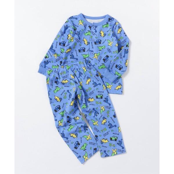 『セール実施中』ZOZO問い合わせ番号:98100843ショップ:F.O.Online Store，エフオーオンラインストアブランド:BREEZE，ブリーズ商品名:【ジュニア対応】BOYS恐竜前開きパジャマカテゴリ:ルームウェア>ルー...