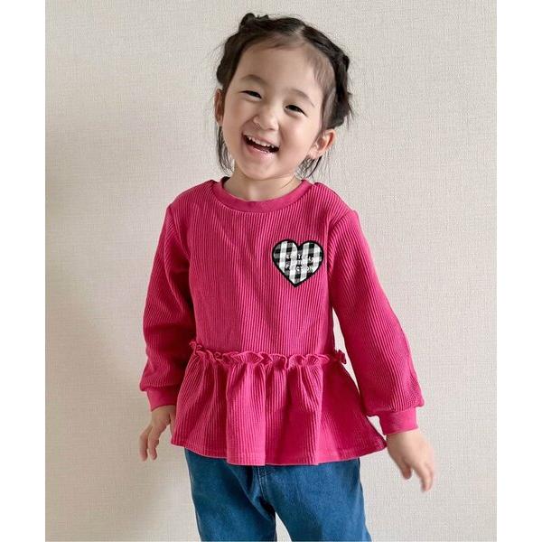 『タイムセール実施中』ZOZO問い合わせ番号:98100855ショップ:F.O.Online Store，エフオーオンラインストアブランド:apres les cours，アプレレクール商品名:【ジュニア対応】ワッフルペプラムハートモチーフ...