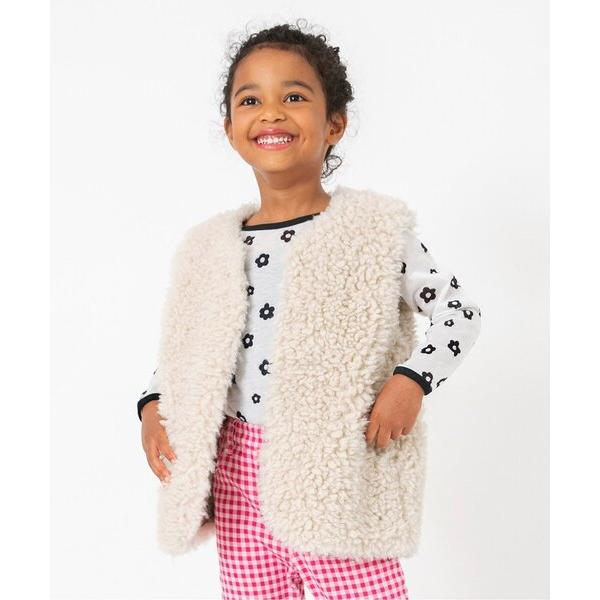 ZOZO問い合わせ番号:98100861ショップ:F.O.Online Store，エフオーオンラインストアブランド:BREEZE，ブリーズ商品名:ファーベストカテゴリ:トップス&gt;ベストブランド品番:J415955素材:ファー　表地 ...