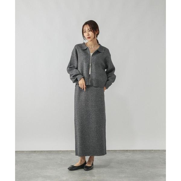 『タイムセール実施中』ZOZO問い合わせ番号:98102690ショップ:GLOBAL WORK，グローバルワークブランド:GLOBAL WORK，グローバルワーク商品名:ニットZIPカーデ＊スカートセット/577660カテゴリ:ワンピース/...