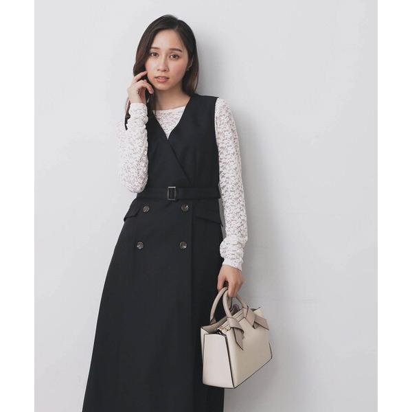 『セール実施中』ZOZO問い合わせ番号:98103175ショップ:index，インデックスブランド:index，インデックス商品名:トレンチディティールワンピース【洗濯機OK/イージーアイロン/防シワ】カテゴリ:ワンピース/ドレス>ワ...