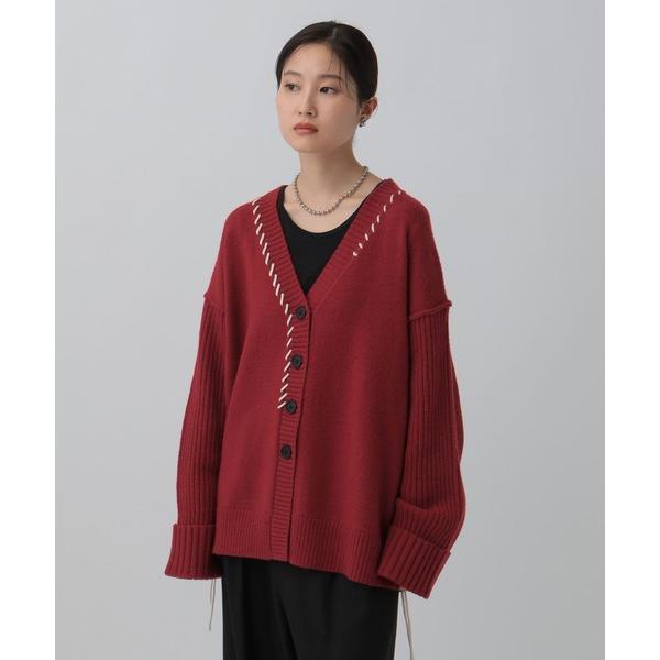 『タイムセール実施中』ZOZO問い合わせ番号:98103786ショップ:LEPSIM，レプシィムブランド:LEPSIM，レプシィム商品名:5ゲージハンドステッチVカーディガン　595543カテゴリ:トップス>カーディガン/ボレロブラン...