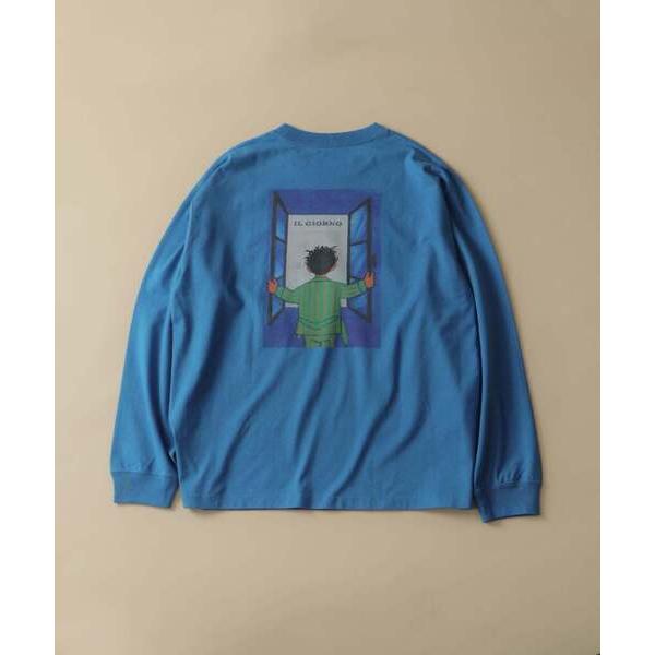 ZOZO問い合わせ番号:98115061ショップ:EDIFICE，エディフィスブランド:EDIFICE，エディフィス商品名:SAVIGNAC (サヴィニャック) 別注 French Company プリント ロングスリーブ Tシャツカテゴリ...