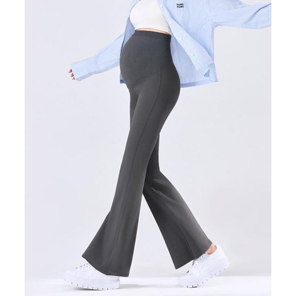 『セール実施中』ZOZO問い合わせ番号:98128262ショップ:aimoha，アイモハブランド:aimoha，アイモハ商品名:マタニティフレアパンツカテゴリ:ママ＆ベビー>マタニティウェア/グッズブランド品番:knf1116a素材:...