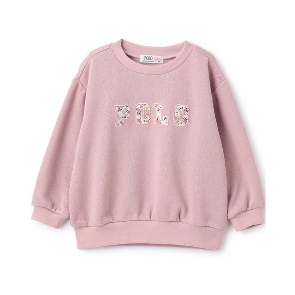 『セール実施中』ZOZO問い合わせ番号:98135475ショップ:petit main，プティマインブランド:petit main，プティマイン商品名:【POLO BCS】ロゴアップリケ長Tカテゴリ:トップス>Tシャツ/カットソーブラ...