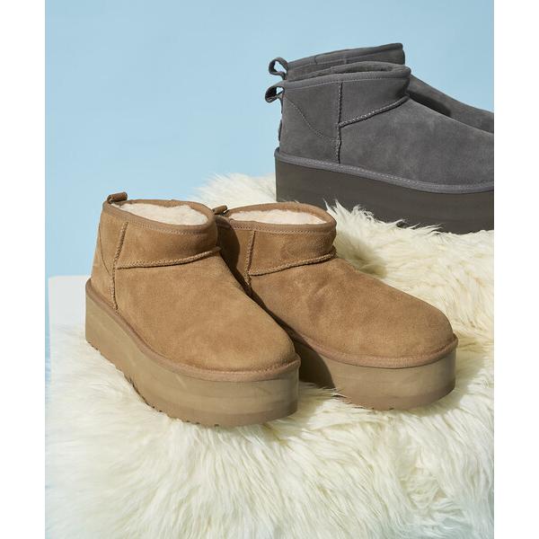 ZOZO問い合わせ番号:98136009ショップ:FREAK'S STORE，フリークスストアブランド:FREAK'S STORE，フリークスストア，UGG，アグ商品名:限定展開 UGG/アグ W CLASSIC ULTRA MINI PL...
