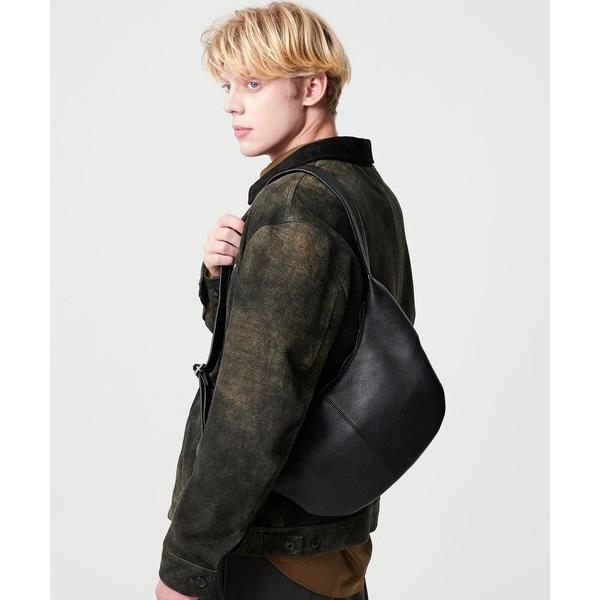 ショルダーバッグ レザー ムーン ショルダー バッグ メンズ