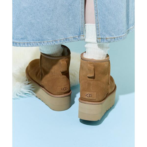 ZOZO問い合わせ番号:98167277ショップ:FREAK'S STORE，フリークスストアブランド:FREAK'S STORE，フリークスストア，UGG，アグ商品名:限定展開 UGG/アグ W CLASSIC MINI PLATFORM...
