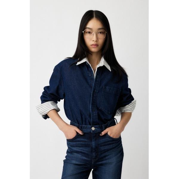 ブラウス シャツ DENIM シャツ レディース