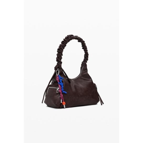 ハンドバッグ Gathered charm hobo bag / ギャザーハンドルチャームホーボーバッグ