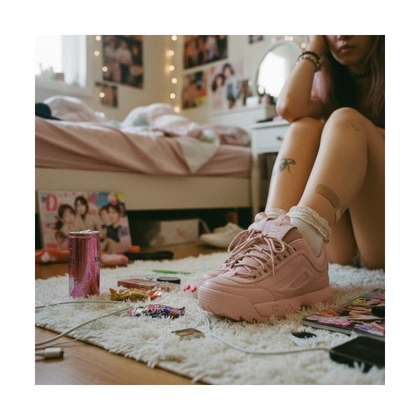 『タイムセール実施中』ZOZO問い合わせ番号:98233824ショップ:FILA，フィラブランド:FILA，フィラ商品名:DISRUPTOR IIカテゴリ:シューズ>スニーカーブランド品番:UFW25054650素材:甲材：合成皮革　...