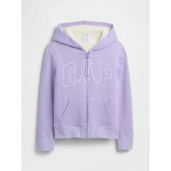ZOZO問い合わせ番号:98233973ショップ:GAP，ギャップブランド:GAP，ギャップ商品名:GAPロゴ ボアパーカー (キッズ)カテゴリ:トップス>パーカーブランド品番:790006素材:コットン79%ポリエステル21%カラー...