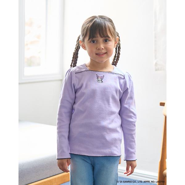 『セール実施中』ZOZO問い合わせ番号:98234092ショップ:petit main，プティマインブランド:Lycee mine，リセマイン，petit main，プティマイン商品名:【サンリオキャラクターズ】ワンポイント刺しゅうトップス...