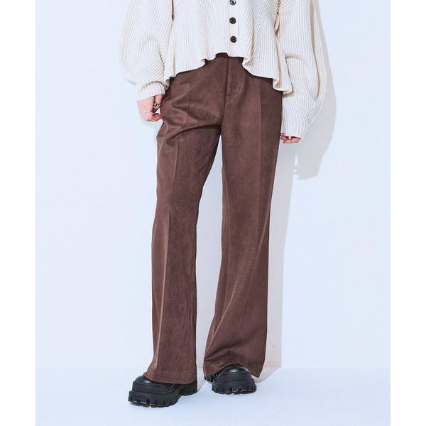 『タイムセール実施中』ZOZO問い合わせ番号:98234250ショップ:JEANASIS，ジーナシスブランド:JEANASIS，ジーナシス商品名:ヌバックフレアパンツ/581661カテゴリ:パンツ>その他パンツブランド品番:58166...