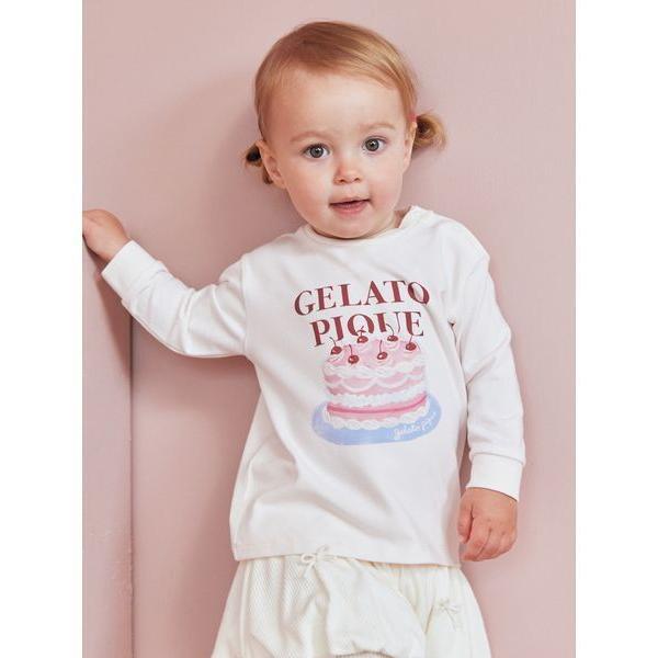 『タイムセール実施中』※このアイテムは返品・交換対象外商品です。ZOZO問い合わせ番号:98234361ショップ:gelato pique，ジェラート　ピケブランド:gelato pique，ジェラートピケ商品名:【BABY】ケーキワンポイ...