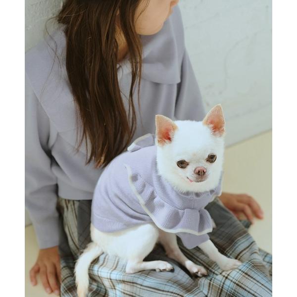 『セール実施中』※このアイテムは返品・交換対象外商品です。ZOZO問い合わせ番号:98234496ショップ:ROPE' PICNIC，ロぺピクニックブランド:ROPE' PICNIC，ロペピクニック商品名:【DOG】マシュマロフリルニット/...