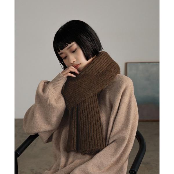 『セール実施中』ZOZO問い合わせ番号:98234782ショップ:LOWRYS FARM，ローリーズファームブランド:LOWRYS FARM，ローリーズファーム商品名:リブニットストール　580184カテゴリ:ファッション雑貨>ストー...