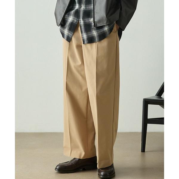 『セール実施中』ZOZO問い合わせ番号:98235492ショップ:EMMA CLOTHES，エマ クローズブランド:EMMA CLOTHES，エマクローズ商品名:センタークリースタックワイドチノパンツ / UVカット・イージーケアカテゴリ:...