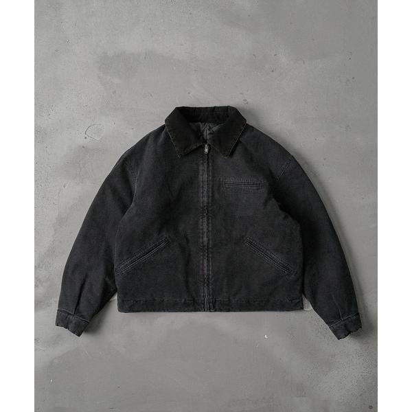 ZOZO問い合わせ番号:98266911ショップ:kutir，クティールブランド:kutir，クティール商品名:VINTAGELIKE DRAWSTRING SHORT BLOUSON／ヴィンテージライクドローコードショートブルゾンカテゴリ...