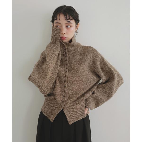 ZOZO問い合わせ番号:98270007ショップ:LIAN，リアンブランド:LIAN，リアン商品名:ボタンデザイン2WAYネックニットカテゴリ:トップス>ニット/セーターブランド品番:246-821R1542素材:レーヨン     5...