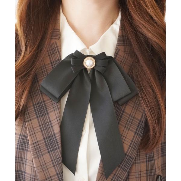 『タイムセール実施中』ZOZO問い合わせ番号:98270198ショップ:RiNc，リンクブランド:ammy.，エイミードット商品名:【 ammy. / エイミードット 】  クラシカル パール リボン タイカテゴリ:フォーマルスーツ/小物&...